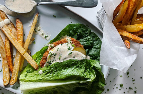 Crispy Chicken Burger Recipe